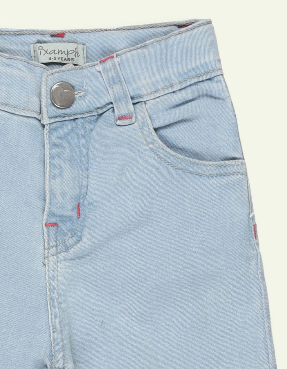Girls Wide Leg Denim Jeans