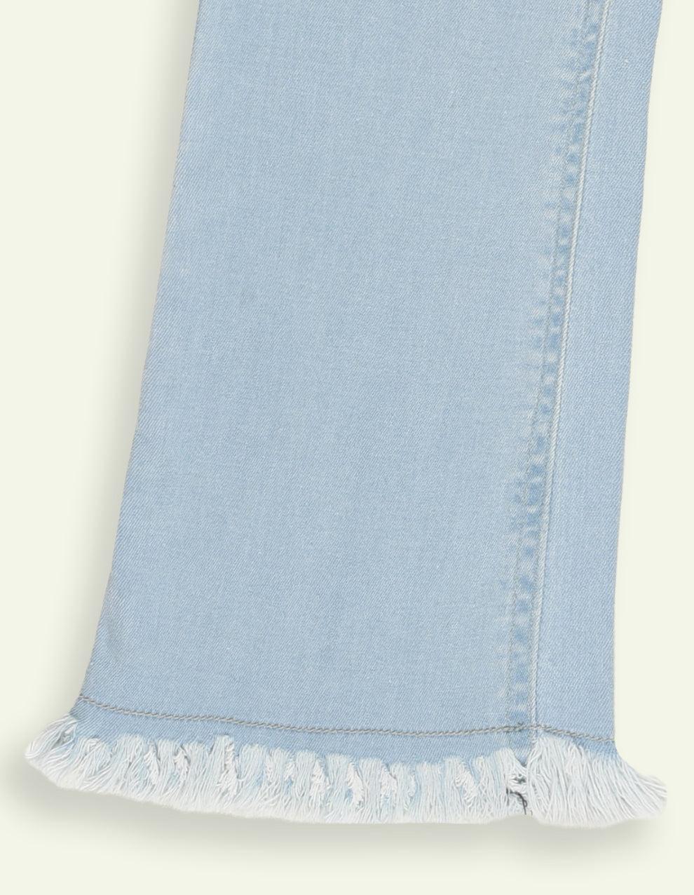 Girls Wide Leg Denim Jeans