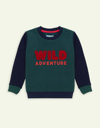 2 Pc Wild Adventure Sweatshirt & Trouser Set