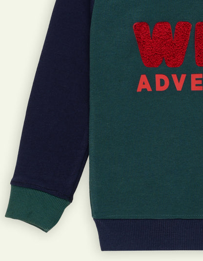 2 Pc Wild Adventure Sweatshirt & Trouser Set