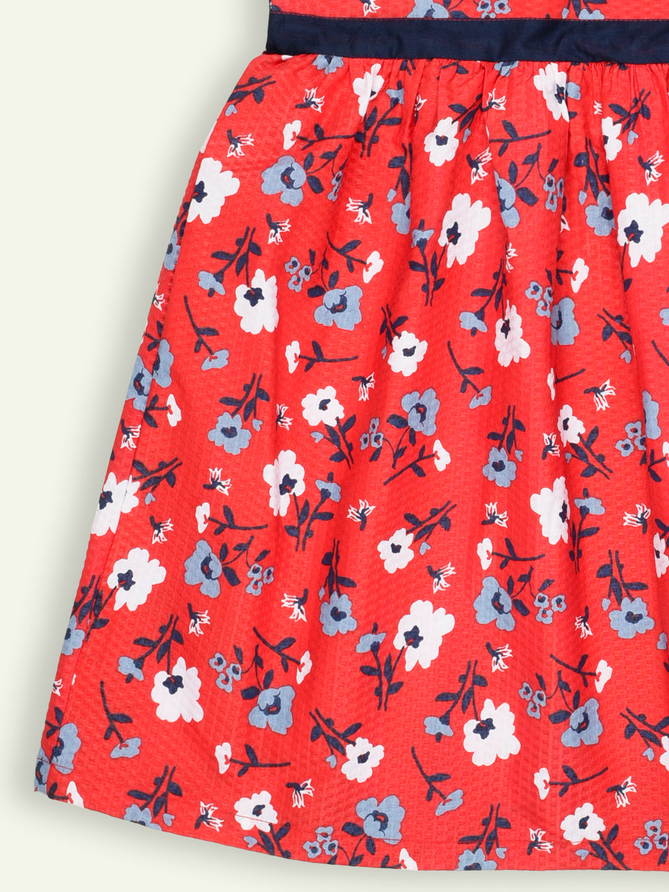 Red Floral Dress