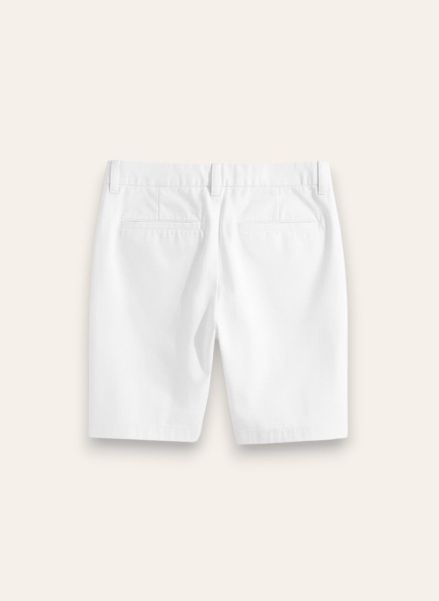 White Chino Shorts