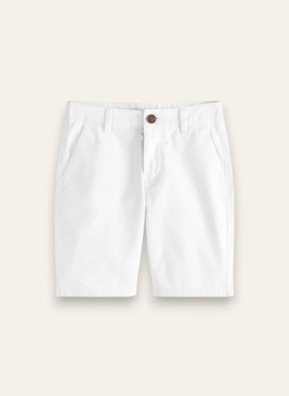 White Chino Shorts