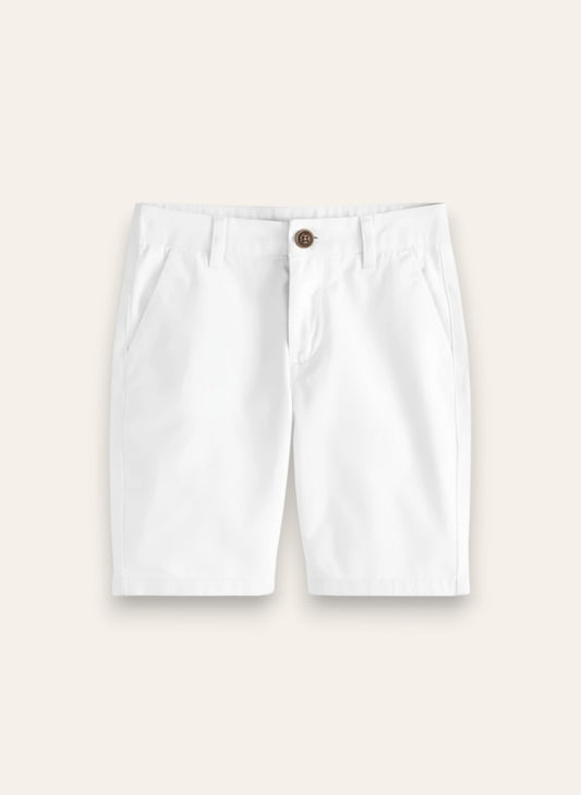 White Chino Shorts