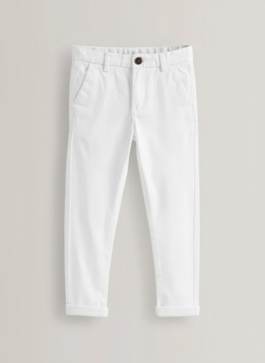 White Chino Trouser