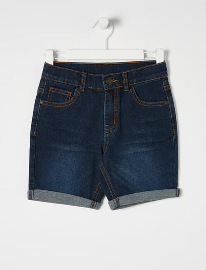 Boys Blue Denim Shorts