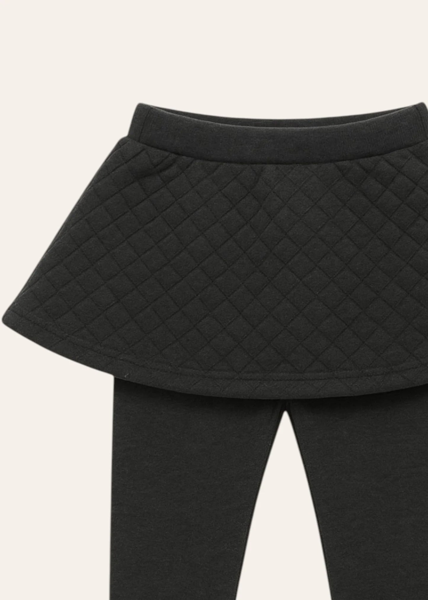 Grey Fleece Trouser with Skirt